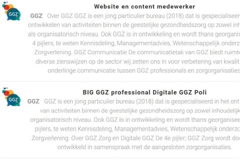 ggz vacatures